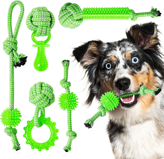 Durable Chew Rope for Small Dogs - Dental Health & Teething Relief
