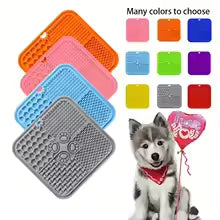 Premium Lick Mat for Anxious Small Dogs - Anti-Anxiety Feeding Mat