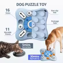 Interactive Puzzle Feeder for Small Dogs - Mental Stimulation & Slow Feeding